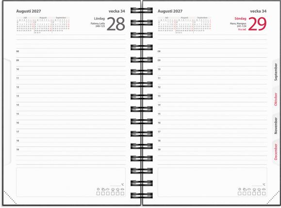  Kalender 2026 Dagbok Country