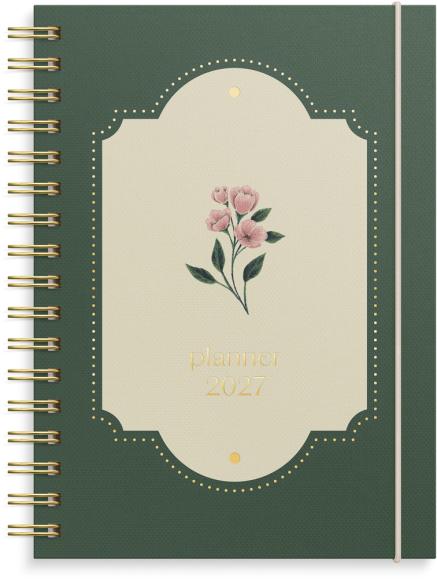  Kalender 2027 Senator A6 Story blomma