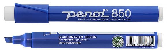  Whiteboardpenna Penol 850 broad 2-5mm blå