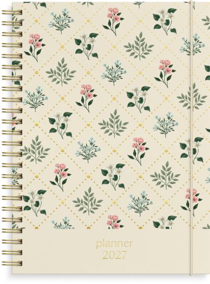  Kalender 2027 Business A5 Story blomma