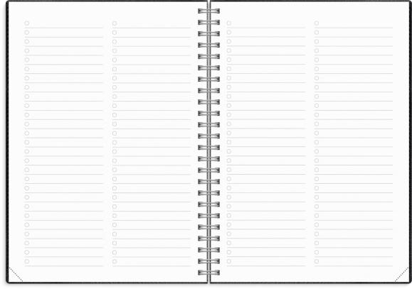  Kalender 2027 Senator A5 Twist svart