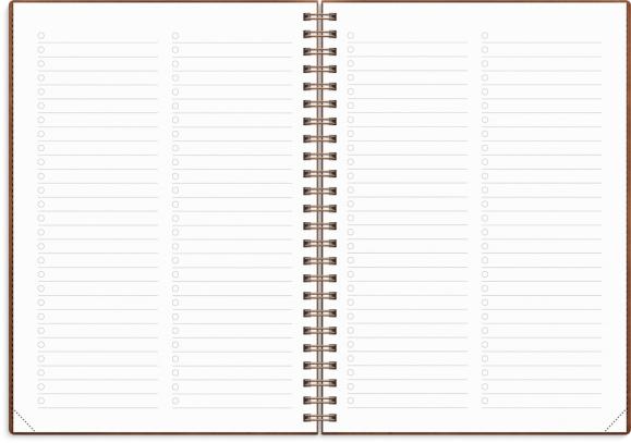  Kalender 2027 Senator A5 Twist brun