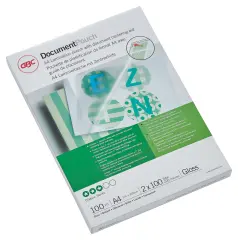  Lamineringsficka GBC A4 100mic klar 100-pack