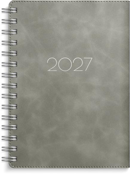  Kalender 2027 Leader Twist grå