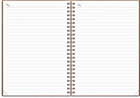  Kalender 2027 Business A5 Twist brun