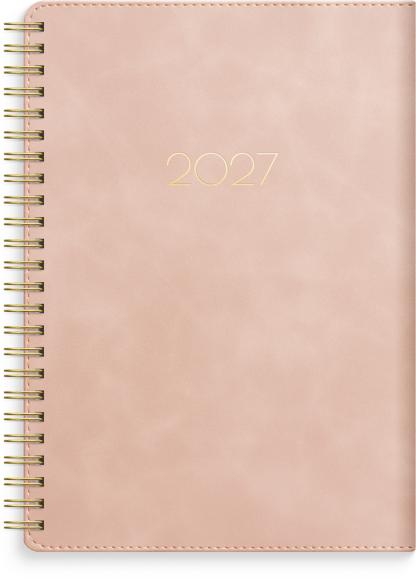  Kalender 2027 Business A5 Twist rosa