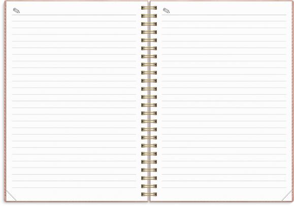  Kalender 2027 Business A5 Twist rosa