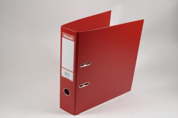  EU-Pärm-Lever Arch File A4-75mm rygg röd