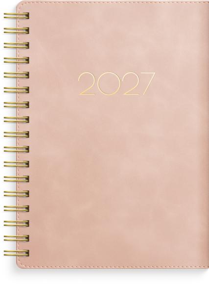  Kalender 2027 Senator A6 Twist rosa