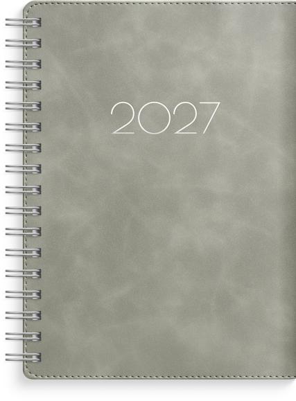 Kalender 2027 Senator A6 Twist grå