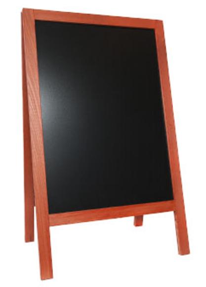  Golvställ Griffel 50x70cm komplett med tavla svart