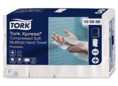  Tork Xpress® Komprimerad Mjuk multifold handduk Premium H2 2-lager vit