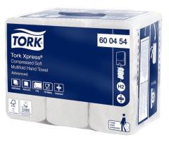  Tork Xpress® Komprimerad Mjuk multifold handduk Advanced H2 2-lager vit