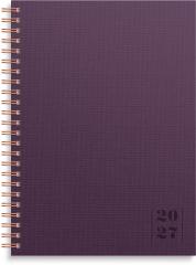  Kalender 2027 Senator A5 Textile plommon