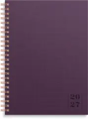  Kalender 2027 Senator A5 Textile plommon