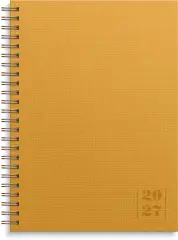  Kalender 2027 Senator A5 Textile senapsgul