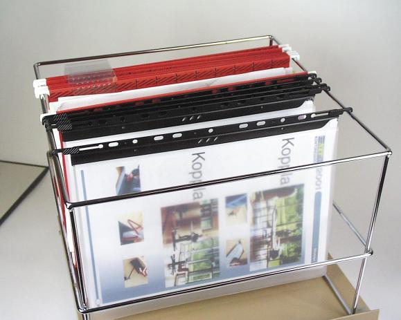  NKV Multimapp A4 med 3 funktioner transparent