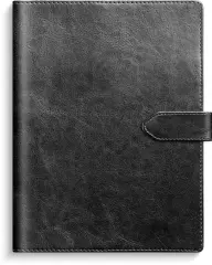  Veckojournal 2027 svart konstl&auml;der