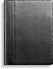  Kalender 2027 Business A5 svart skinn