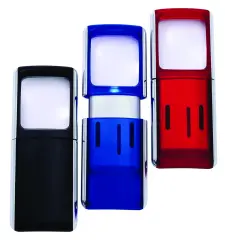  F&ouml;rstoringsglas WEDO med LED-belysning 3ggr f&ouml;rstoring