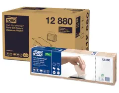  Dispenserservett Tork Xpressnap® Extra Mjuk Premium N4 2-lager natur