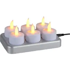  Värmeljus LED laddningsbara
