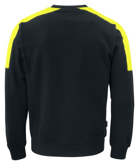  Sweatshirt svart/gul