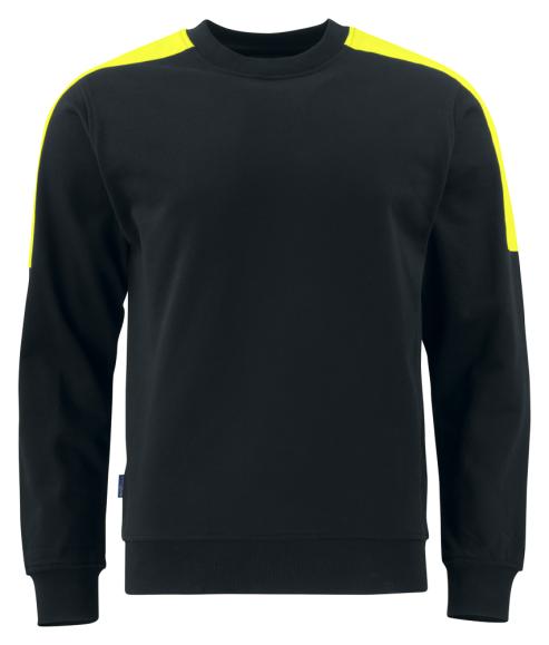  Sweatshirt svart/gul