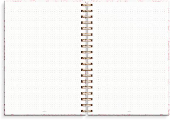  DotNotes B5 Blommor