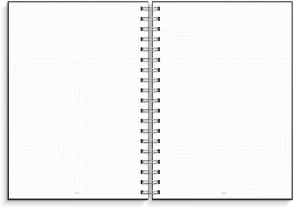  DotNotes B5 svart