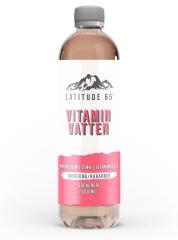  Vitaminvatten Latitude 65 Jordgubb/Rabarber