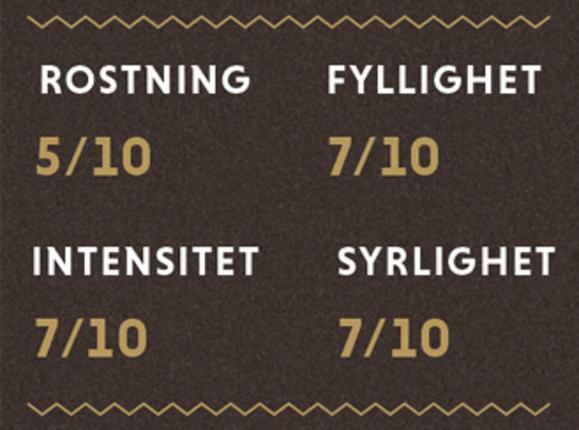  Kaffe Arvid Nordquist Highland mellanrost hela bönor 1000g