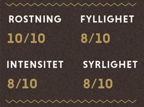 Kaffe Arvid Nordquist Oro Espresso hela bönor 1000g