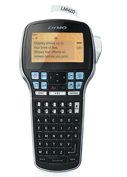  Märkapparat Dymo LM420P väskset för 6-19mm D1 band
