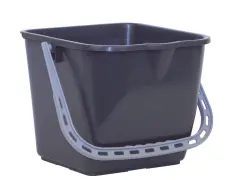  Plasthink med handtag 15 liter gr&aring;