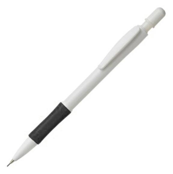  Stiftpenna LP-07 med grepp av gummi 0,7mm vit