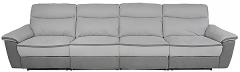  Soffa Viva Fix 4-sits 370cm ljusgrå
