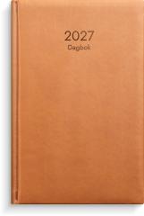  Dagbok 2027 cognac konstl&auml;der