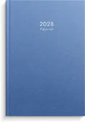  Tidjournal 2028 bl&aring; kartong