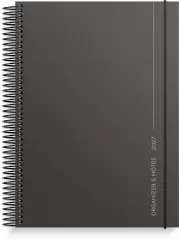  Organizer & Notes 2027 svart