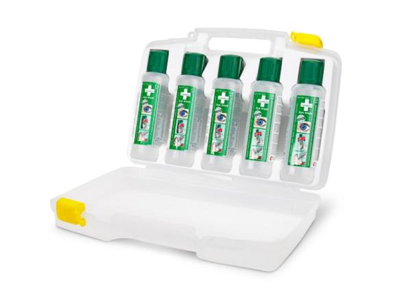  Ögonduschväska Cederroth inkl 5x500ml