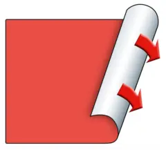  Etikett Meto 29x28mm fluorr&ouml;d