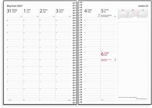  Kalender 2026 Business VIP refill