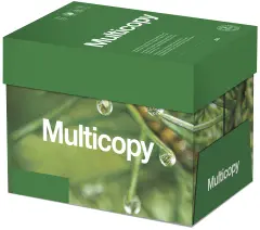  Kopieringspapper MultiCopy A4 100g ohålat vitt