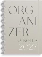  Organizer & Notes 2027 st&aring;ende