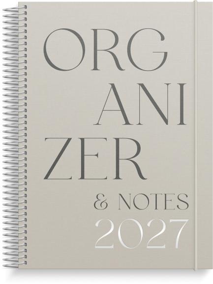  Organizer & Notes 2027 stående