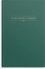  Kontorskalender 2027 gr&ouml;n