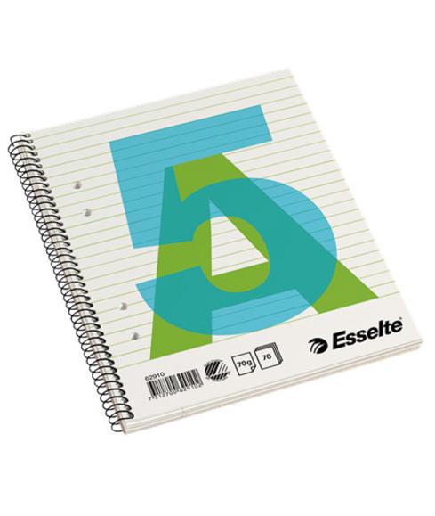  Kollegieblock Esselte A5 linjerat 70g