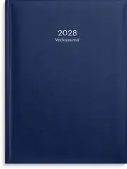  Veckojournal 2028 bl&aring;tt konstl&auml;der
