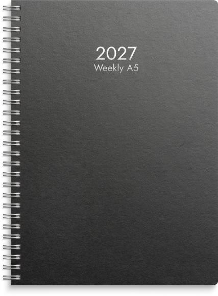  Kalender 2027 Weekly A5 refill